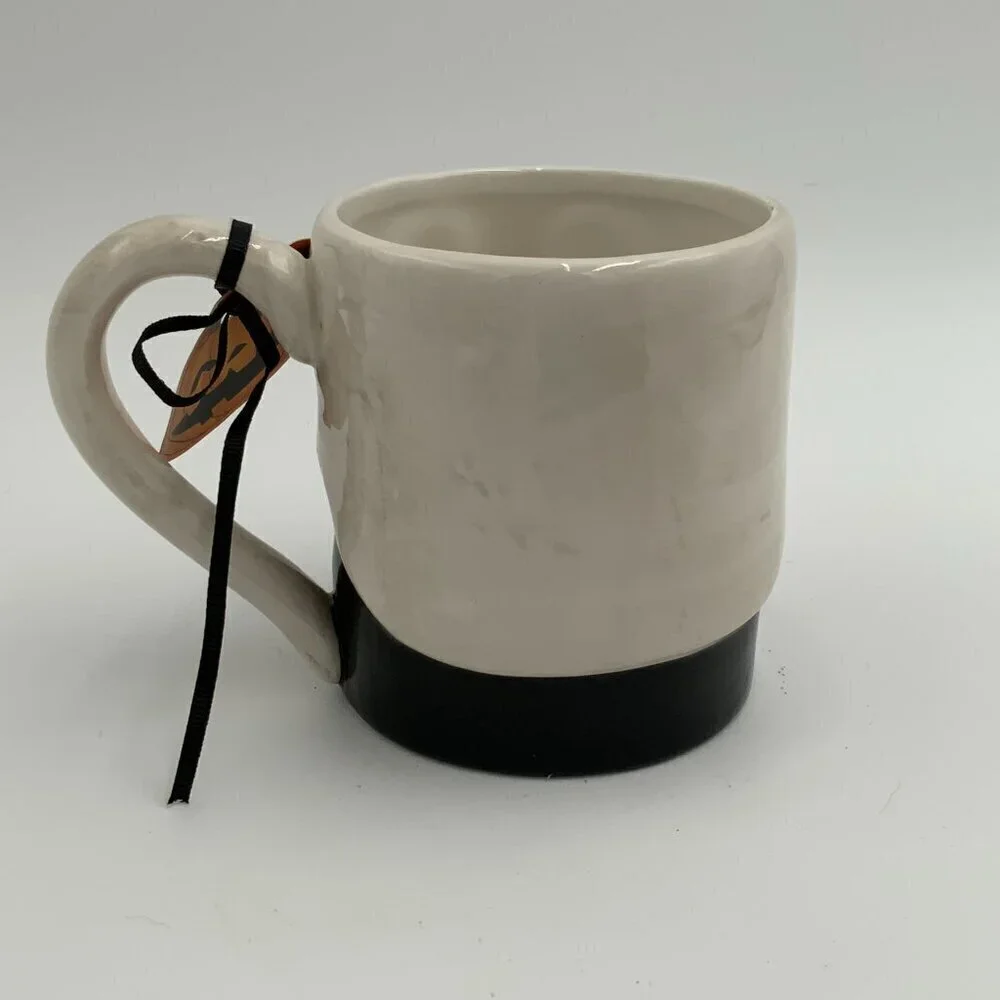 NWT Blue Sky Clayworks HALLOWEEN Mug Dia De Los Muertos Day of Dead - Picture 2 of 4